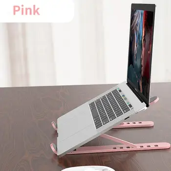 

2020 New Laptop Stand Foldable Support Base Notebook Stand Holder For Macbook Pro Air HP Lapdesk Computer Cooling Bracket Riser