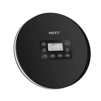 

ABKT-HOTT 711T Bluetooth Portable CD Player with Rechargeable Battery LED Display, Personal CD Walkman To Enjoy Music and Audio