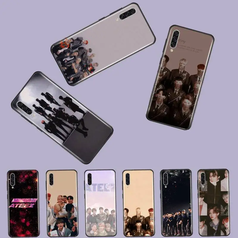 Роскошный мужской чехол ateez kpop для Samsung Galaxy M10 20 30 A 40 50 70 71 6S A2 A6 A9 2018 J7 CORE PLUS STAR S10 5G