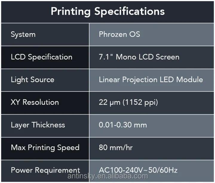 ultimaker 3d printer Phrozen Sonic Mini 8K dental resin Printer 3d machines 165*72*180mm impresora 3d LCD 3d Printing Machine 3dprinter