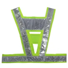 Светоотражающие v-образный светоотражающий жилет безопасности для краски для дорожной светильник светоотражающий комбинезон, чтобы вы были заметны