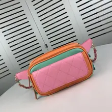 Поясные Сумки женские из коровьей кожи смешанные цвета черные женские брендовые Модные женские поясные сумки Пенни-пачки наивысшего качества женские сумки