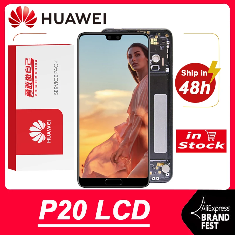 ААА + качество дисплея замена Huawei P20 ЖК-дисплей с сенсорным экраном дигитайзер в