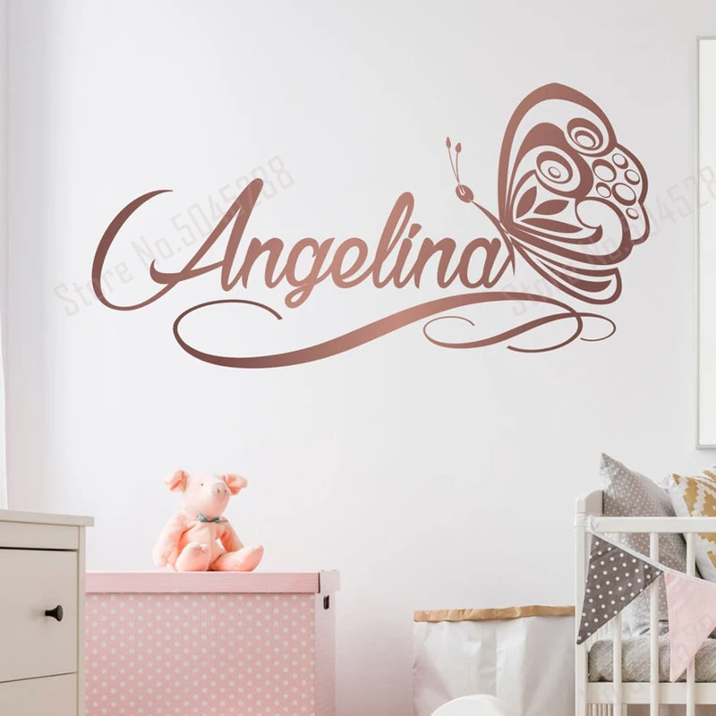 Wall Sticker Nursery Girls Bespoke