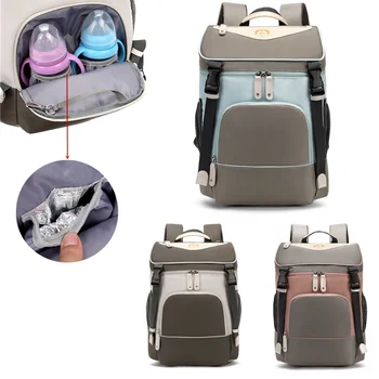 

High Capacity Baby Bag For Stroller Organizer With Wet Bag Insular Baby Mom Backpack Mummy Diaper Bag Large Maternity Nappy Bags