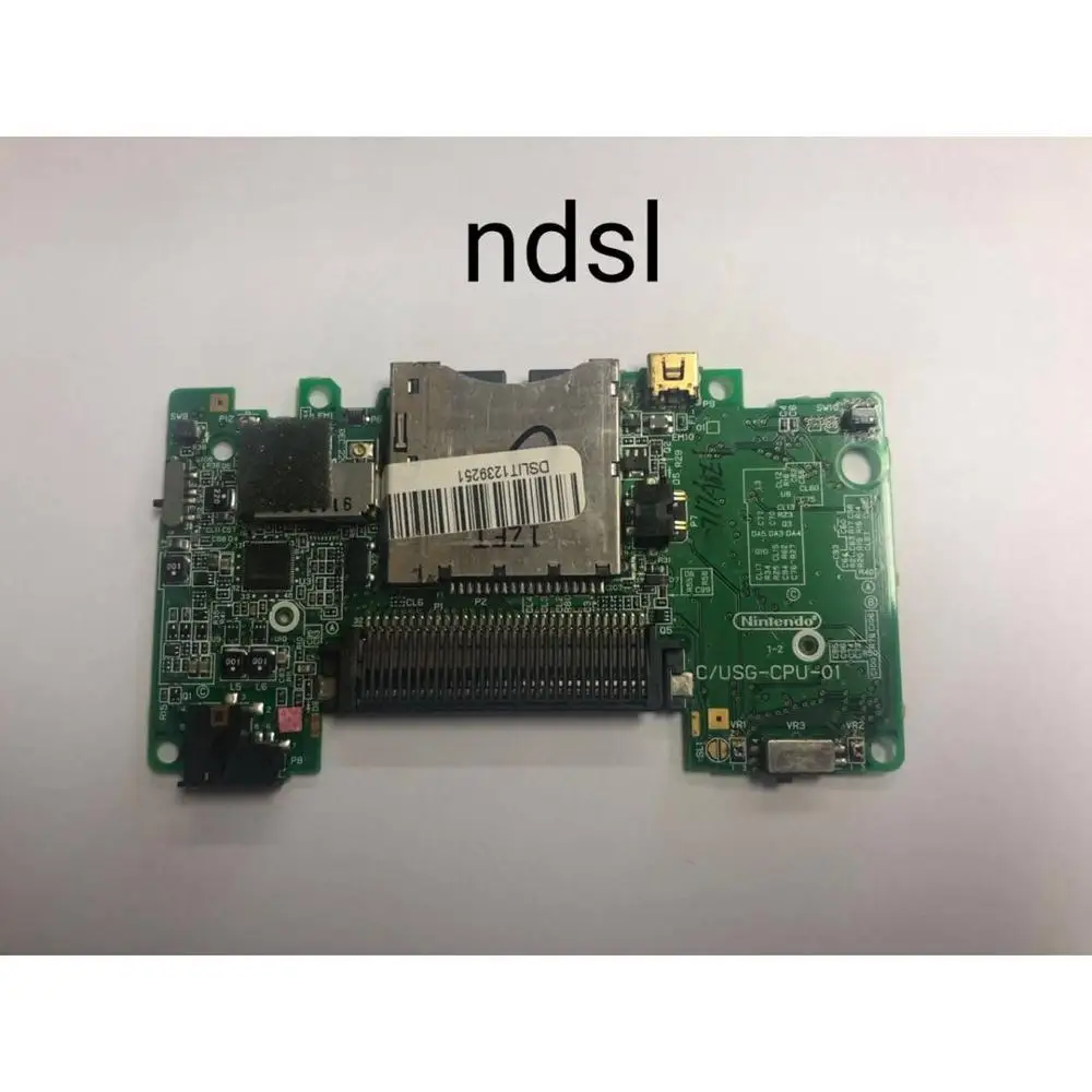 Материнская плата со слотом для карты Nintendo DS NDS Lite игровой контроллер печатная б/у