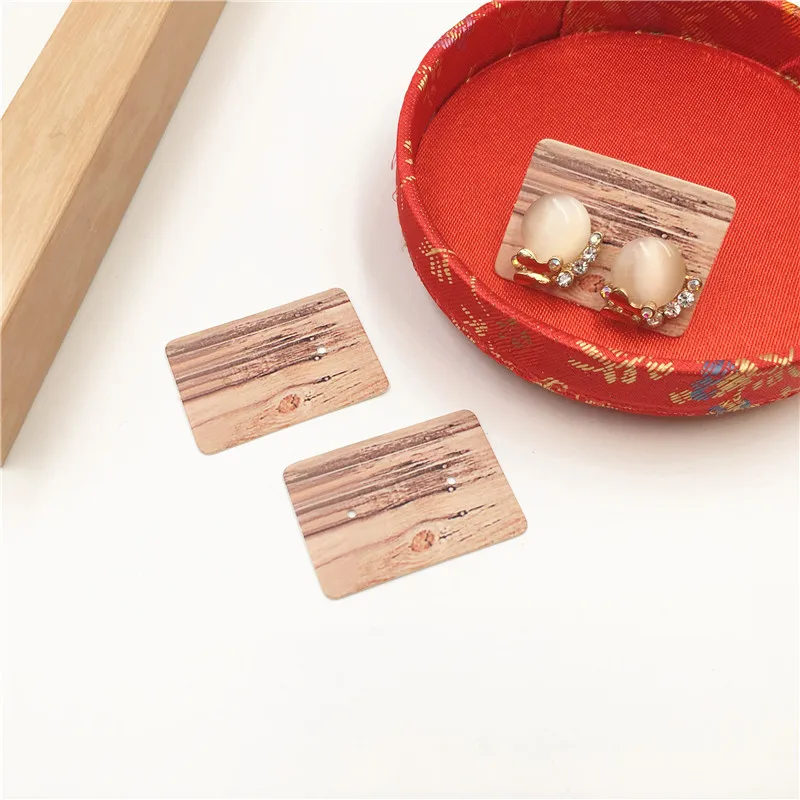 

50pcs 3.5x 2.5cm New Various Styles Design Mini Lovely Earrings/Ear Nails Packing Card DIY Jewelry Display Card