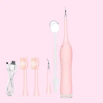 

High Frequency Vibration Teeth Whiten Strong Clean Polishing Stain Remove Ultrasonic Dental Scaler Device Eraser Health Electric