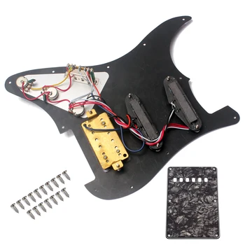 

SSH 3 Ply Prewired Guitar Pickguard Set with Single Coil and Pickups