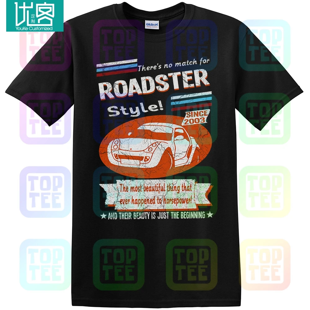 

Smart Roadster 2003 Retro Style Mens Car T-Shirt