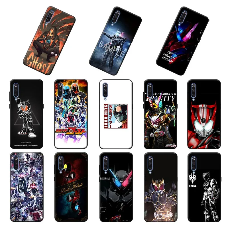 Kamen Rider для samsung galaxy note 8 9 10 pro plus Прозрачный мягкий силиконовый чехол телефона |