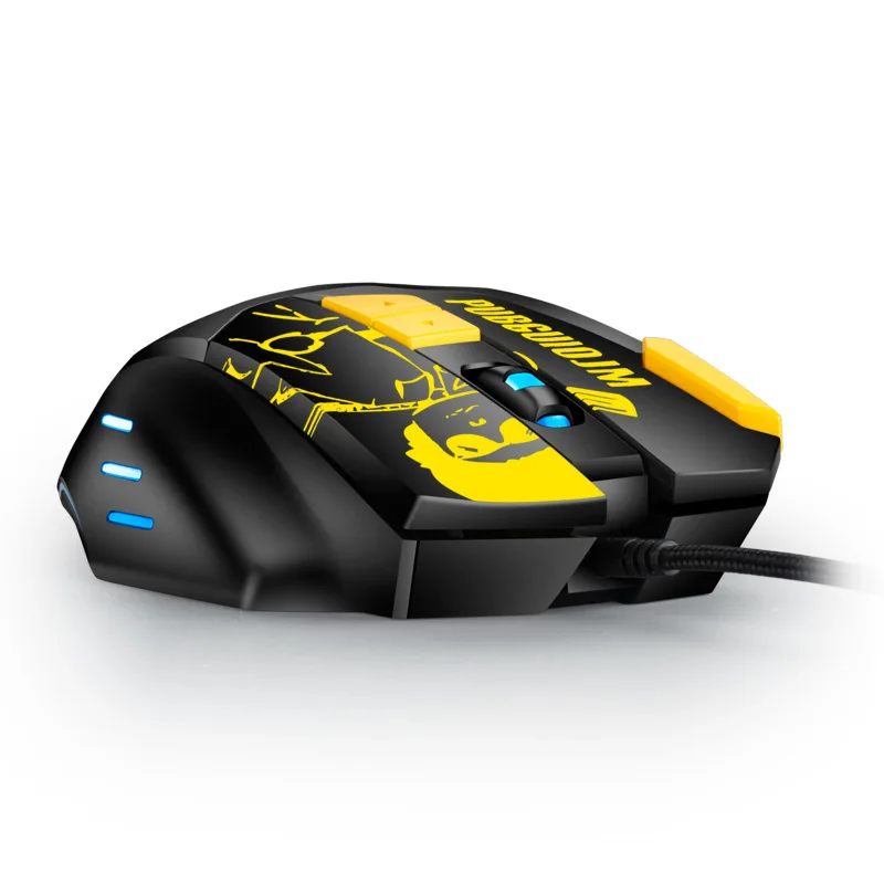 LED Backlight Optical USB Wired Mouse Gamer Mice Laptop PC Computer Mouse Gaming Mouse for Pro 3