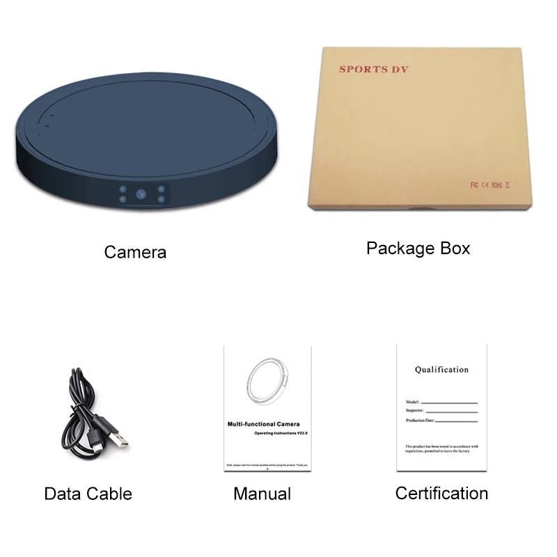 1080P HD Mini Camera IR Night Vision Actions Camera Motion Detection DVR Micro-Cam Support 128G Card
