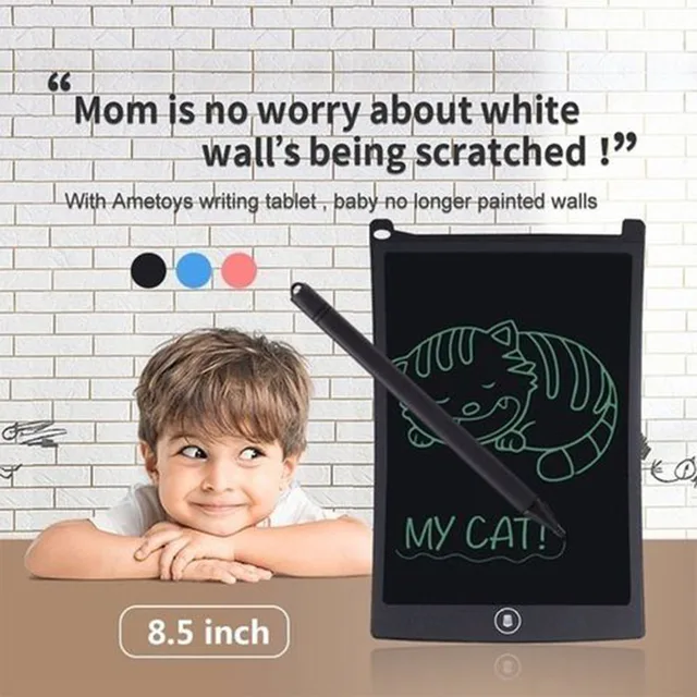 8.5Inch Electronic Drawing Board LCD Screen Writing Tablet Digital Graphic Drawing Tablets Electronic Handwriting Pad Board+Pen 4