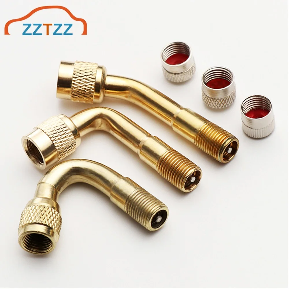 1 Pcs 45 Degree 90 Degree 135 Degree Metal Valve Stem Extenders