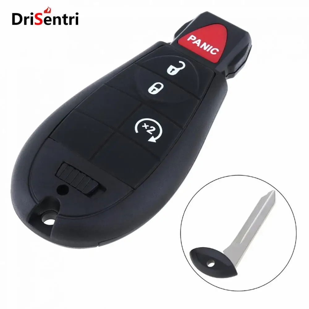 

433MHz Keyless Remote Key Fob ID46 Chip GQ4-53T / 56046953 / 68105083 / 56046955 for 2013 2014 2015 2016 2017 2018 Ram 1500
