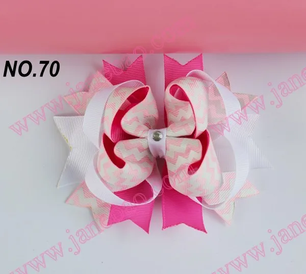 145 шт 4,5 ''двухслойные забавные, для волос банты, бутик заколки для волос Популярные Детские аксессуары для волос