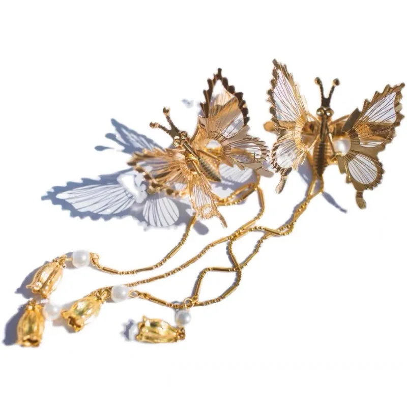 

Fashion Metal Butterfly Hair Accessory Jewelry for women Girls Barrettes hair Clip Hairpin Hairgrip Headwear headress Ornament