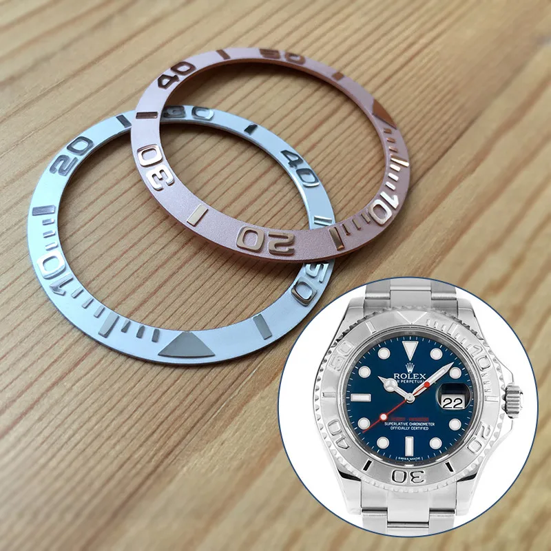 Безель из алюминиевого сплава для часов Rocks Yacht-Master 40 мм автоматические часы 116621 116622 126622