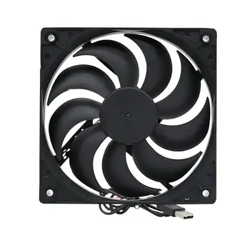 

DIY Cooling Fan DC5V USB Power Silent Fan Cooler for Router TV Box Radiator 85WD