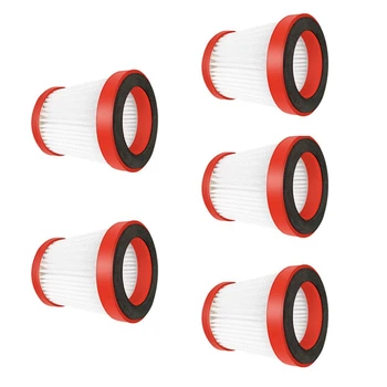 

HOT！-5Pcs Filter for Xiaomi Deerma VC01 Handheld Vacuum Cleaner Accessories Replacement Filter Portable Dust Collector