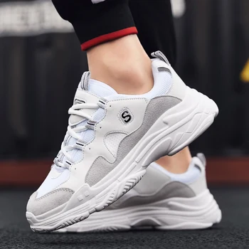 

2019 New outdoor fashion casual 36-44 breathable high quality zapatos de mujer men's shoes lovers shoes sports shoes tennis