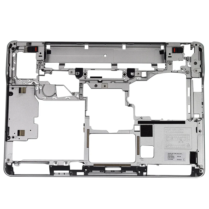 Чехол для ноутбука Dell Latitude E6440, нижняя крышка корпуса 07VNN5 7VNN5 99F77 099F77, серебряная Нижняя крышка D