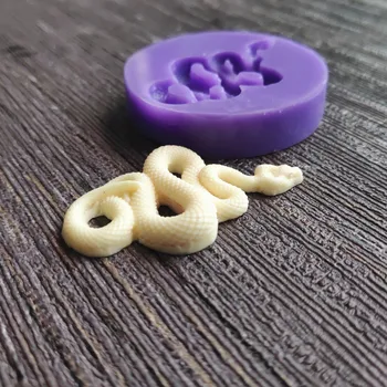 

Snake Gecko Silicone Molds Animals Fondant Mold DIY Cake Decorating Tools Polymer Clay Soap Candy Chocolate Gumpaste Mould