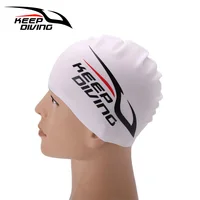 5Colors Adult Kid Unisex Elastic Silicone Swimming Swimwear Bathing Cap Waterproof Swim Hat 2