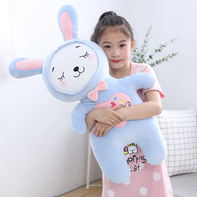 30 см 50 см милый кролик плюшевый игрушки l Love you мультфильм животное мягкая плюшевая кукла подушка подарок на день рождения для детей