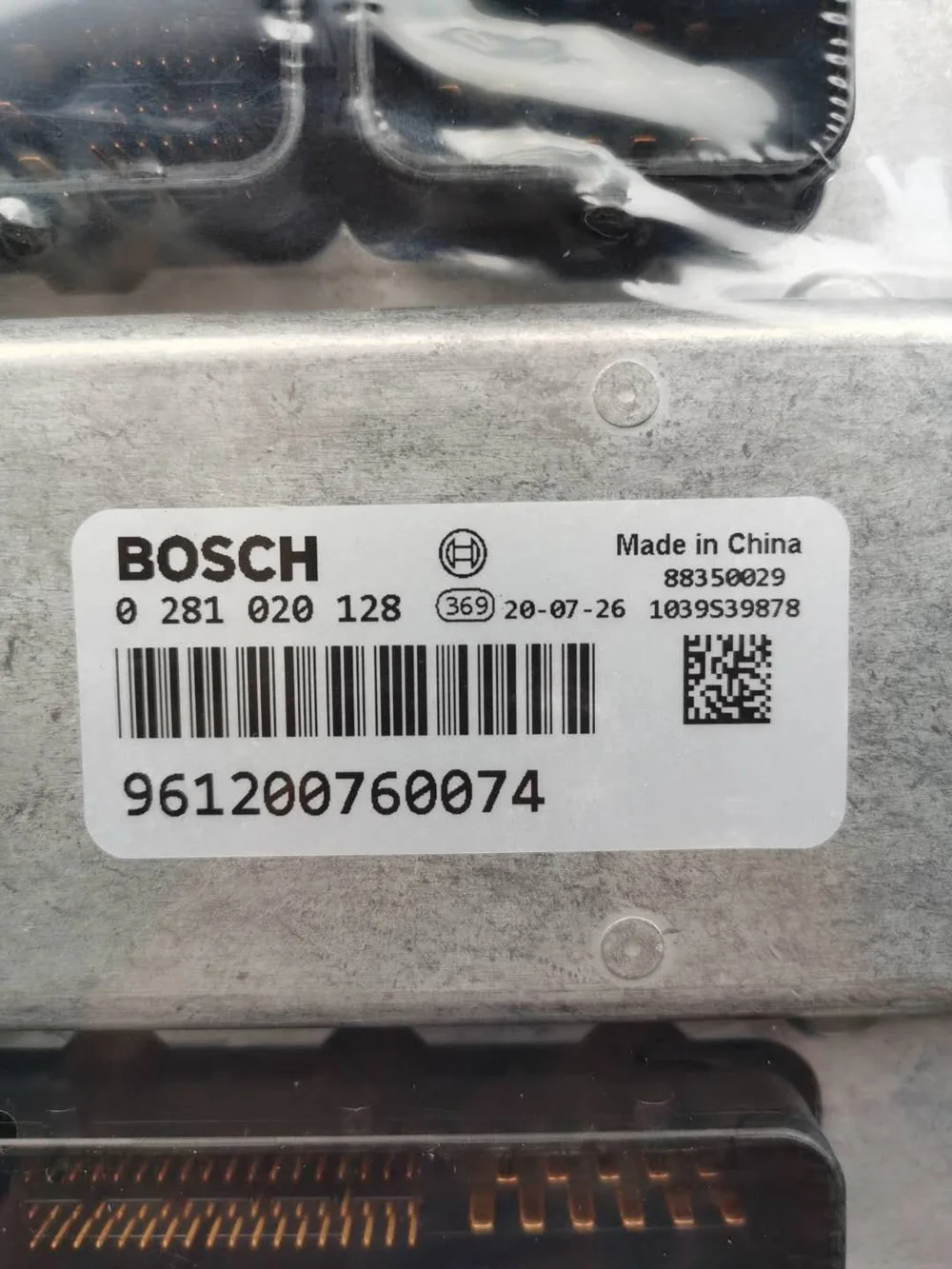 Оригинальная компьютерная плата двигателя ECU 0281010254 4898112 электронный блок