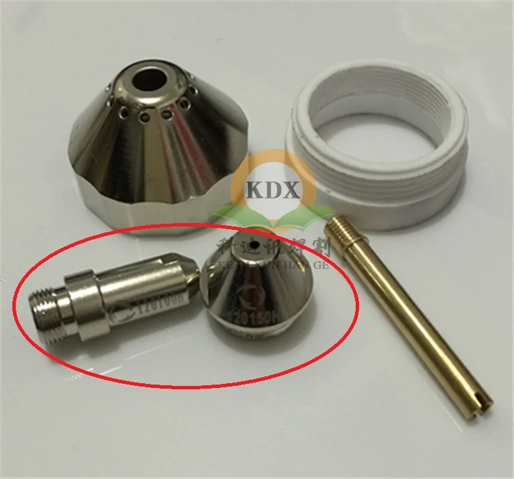 10 наконечник+ 10 электрод XF-120H HF Pilot Arc cnc-факел Huayuan плазменная резальная машина резак LGK-100 LGK-120 IGBT M10 подключение