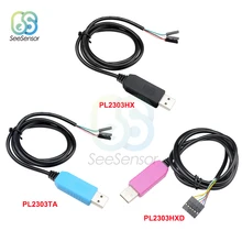 PL2303 PL2303HX/PL2303TA USB к ttl RS232 адаптер последовательного порта конвертер кабель совместим с Win XP/VISTA/7/8/8,1/Android OTG