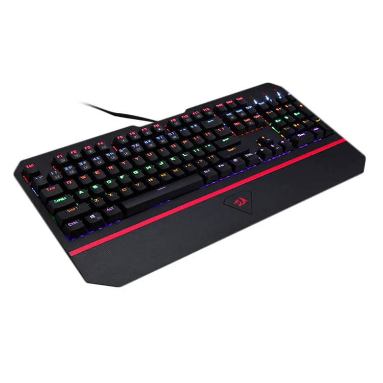 

Manufacturers Direct Selling hong long K300 Backlight Wired Game Hero League Big Wrist Splint Really Mechanical Keyboard a Gener