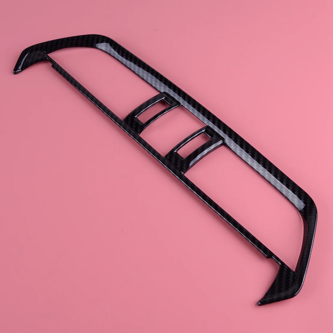 

DWCX Carbon Fiber Car Middle Console Air Condition Vent Outlet Cover Trim Styling ABS Fit For Toyota RAV4 2019 2020