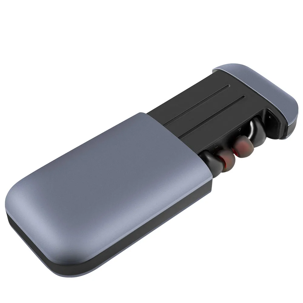 TWS B5 Мини Bluetooth наушники беспроводные наушники стерео 2600 мАч power Bank IPX5 водонепроницаемые с громкой связью для смартфона