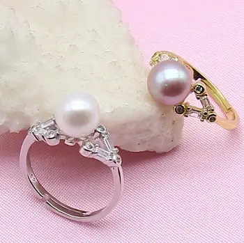 

Hot Exquisite Ring Findings Adjustable Ring Jewelry Parts Fittings Silver Accessories for Pearls Coral Beads Stones Jade