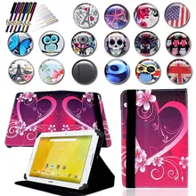 Kk & ll para acer iconia um 10 B3-10 B3-A20 a30 a40 a40fhd a50 a50fhd-capa de couro para tablet suporte folio + stylus grátis(China)