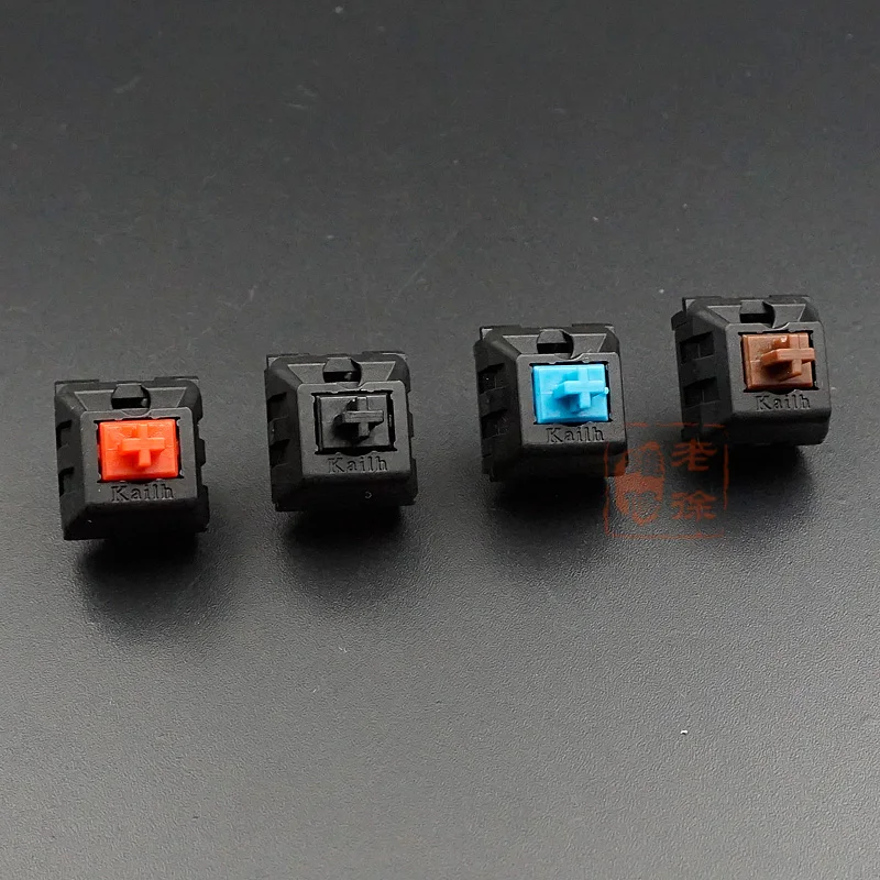 Механическая клавиатура Kailh переключатель RGB черная красная коричневая синяя
