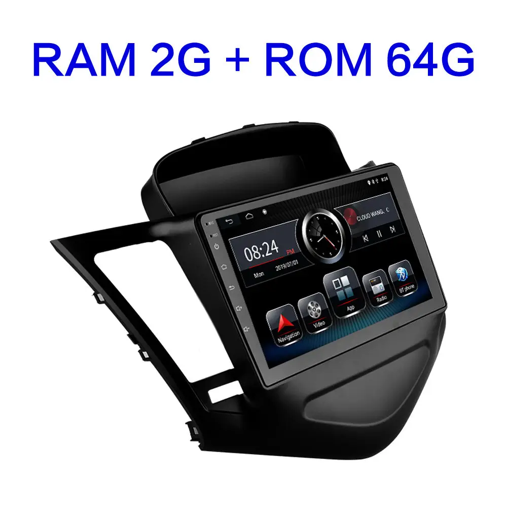 2G-64G Android 9,0 4G+ 64G Автомобильный мультимедийный dvd-плеер для Chevrolet Cruze 2009 2010 2011 2012 2013 2din автомобильный радиоприемник gps навигации - Цвет: 2G-64G