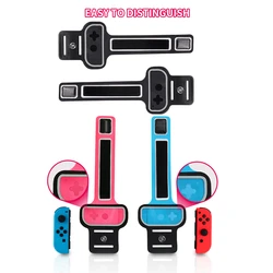 1 Pair Adjustable Game Bracelet Elastic Strap For NS Switch Controller Wrist Dance Band Armband For Switch Dance