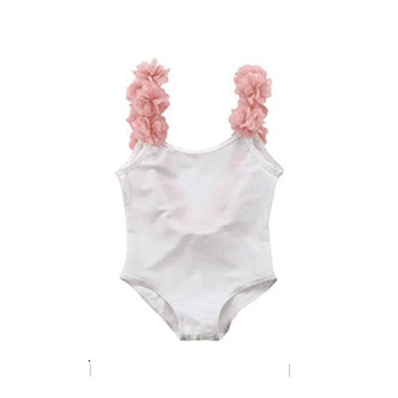 W baby girl bodysuit bikini Toddler Infant Baby Girls Cute Swimsuit Swimwear Swimming Bikini - Цвет: W