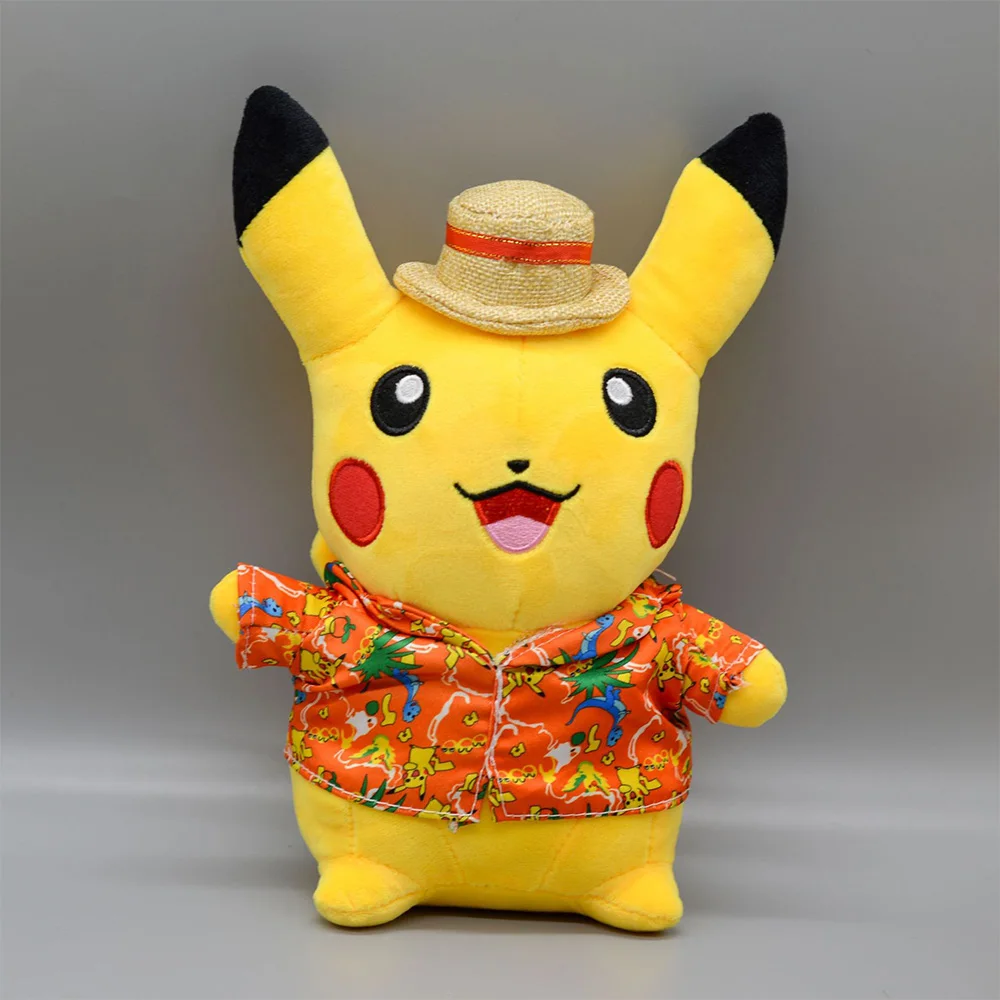 TAKARA TOMY Покемон новая кукла Пикачу мягкая игрушка для детей рождественские подарки 4 шт./компл. 20 см