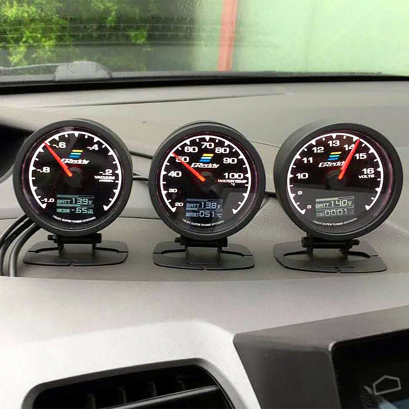 Автомобильный измерительный прибор GReddi Multi D/A ЖК дисплей цифровой температура