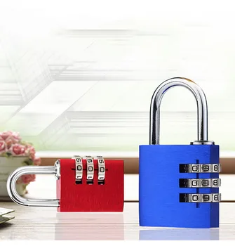 

Can Set Your Own Password Padlock for Secret Notebook Small Furniture Cabinet Drawer Suitcase Storage Bag Digit Hardware locks
