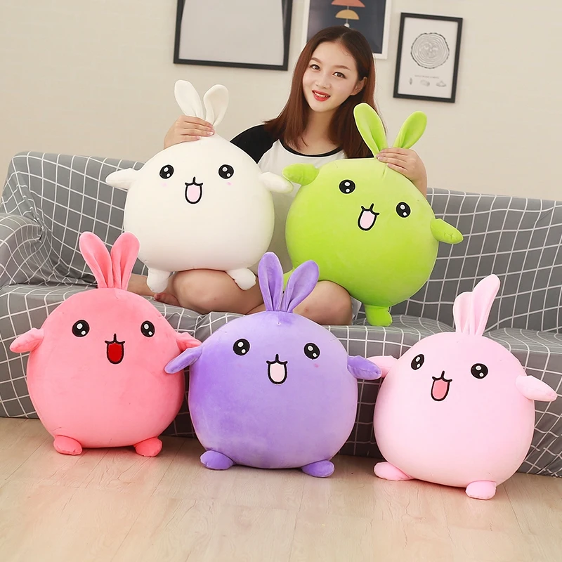 

Soft down cotton software Q Meng rabbit can intervene in hand warm pillow sofa cushion hold pillow bed pillow girl nap pillow