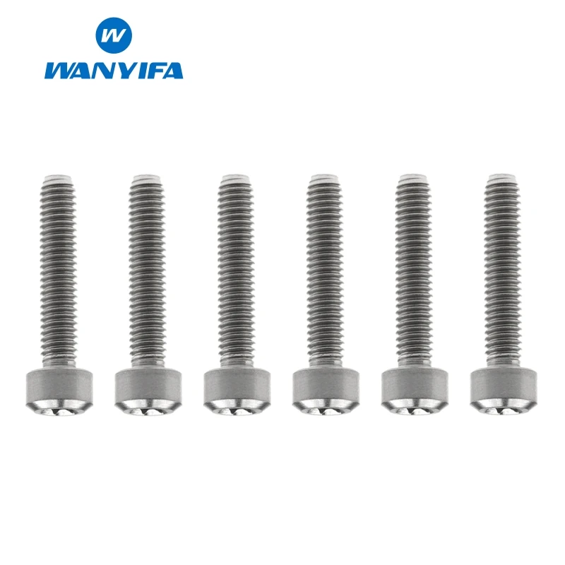Wanyifa M4x20mm Torx головки головы Srew велосипедный цикл болт безопасности винт