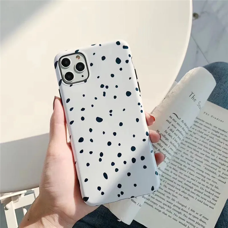 Роскошный черный волнистый чехол для телефона Iphone 11 Pro Max X Xr Xs 6 7 8 Plus милый мягкий