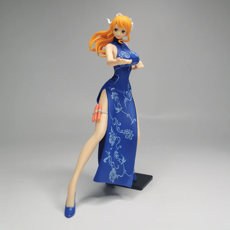 22cm Nami Glitter Glamours Kung Fu Style Original Pvc Action Figure Collection Toys For Children Gifts Action Figures Aliexpress