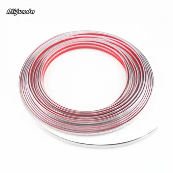 

car-styling 10mmx15m DIY Car decoration Chrome Strip sticker for Acura RLX CL EL CSX ILX MDX NSX RDX RL SLX TL TSX Vigor ZDX